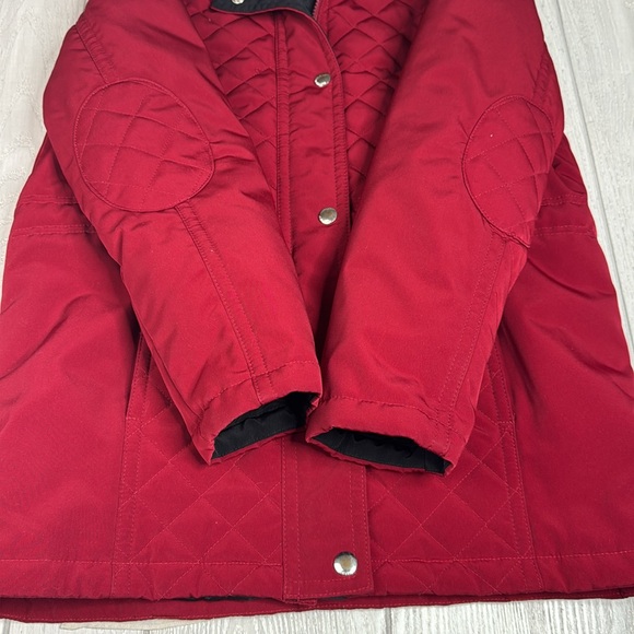 Winter Jacket, hooded, Quilted, Liz Claiborne, Small - Picture 8 of 10